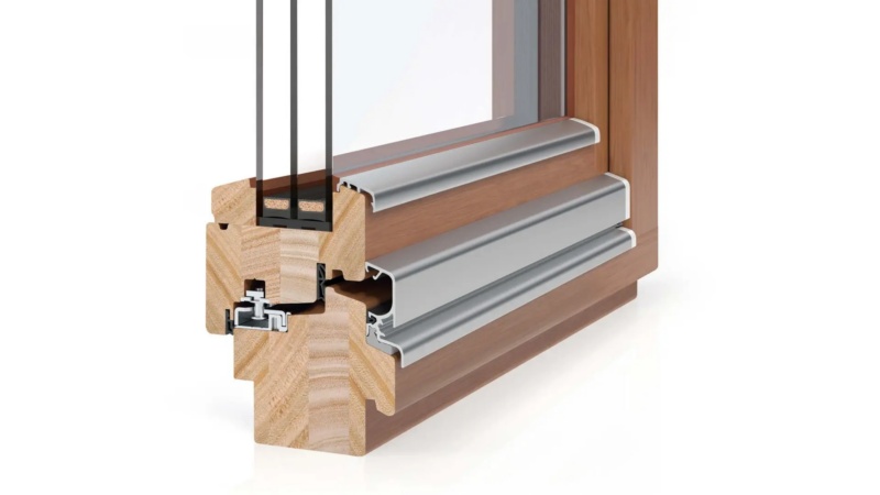 Aufbau eines Holzfensters